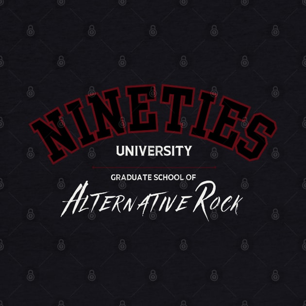 90s University - Alt Rock by THINK. DESIGN. REPEAT.